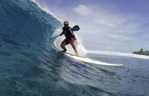 paddle surf